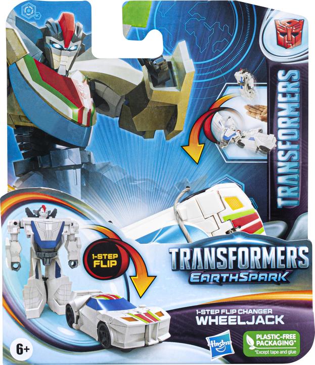 Produktbild Transformers EarthSpark 1-Step Flip Changer Wheeljack