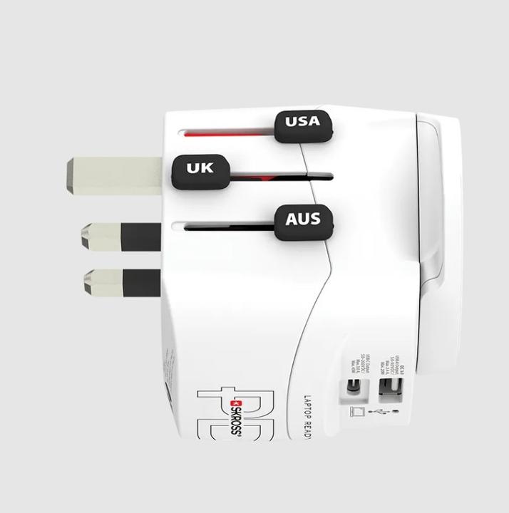 Produktbild Skross PRO Light USB AC45PD World