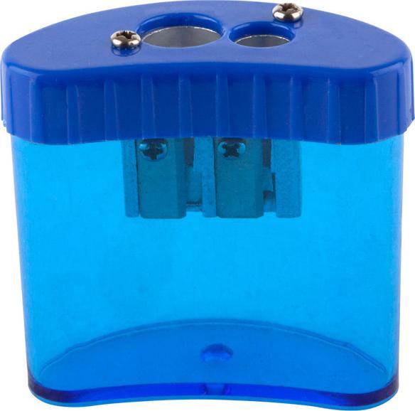 Idena Sharpening box 2 oval, assorted colours