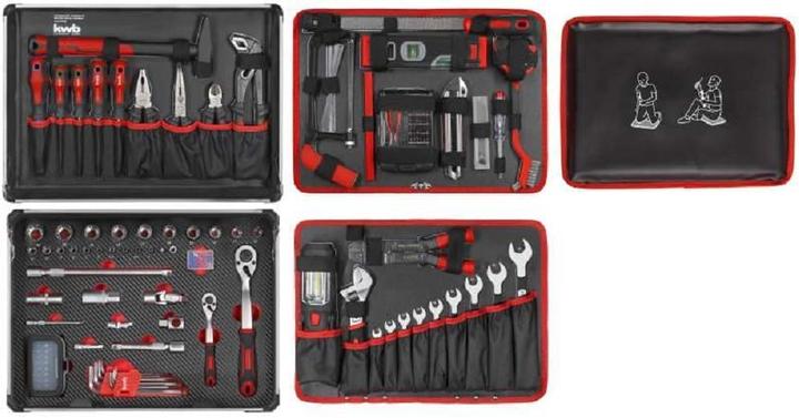 Produktbild kwb 370680 Werkzeugkoffer bestückt (175 Teile)