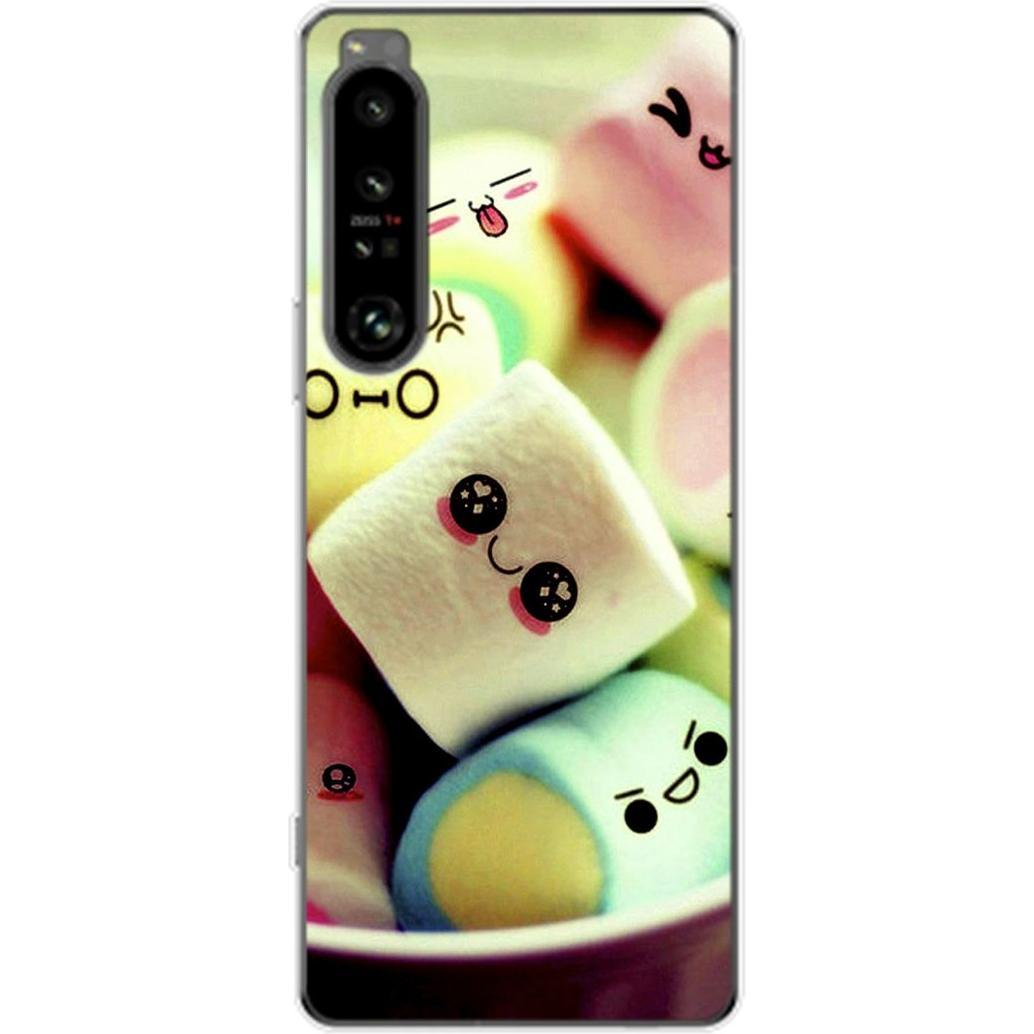 König Design Hülle Handy Schutz für Sony Xperia 1 IV Case Cover Tasche Bumper Etuis TPU Neu (Sony Xperia 1 IV), Smartpho...