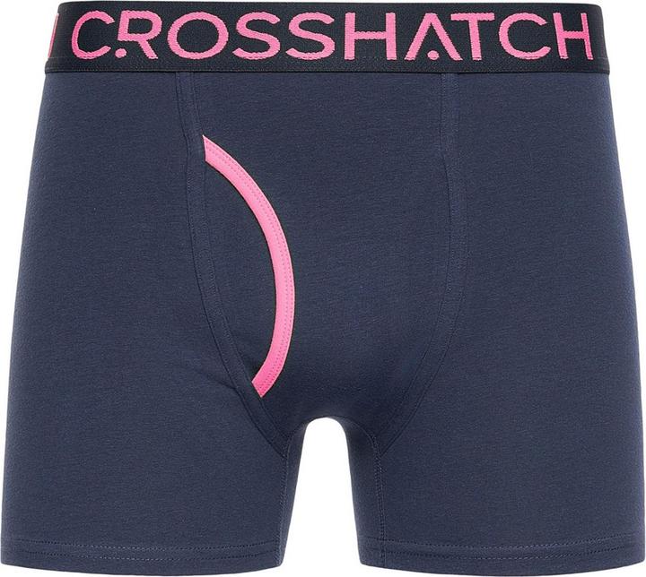 Actual product image Crosshatch Mens Trioglow Boxer Shorts (Pack of 3) (S, pack of 3)