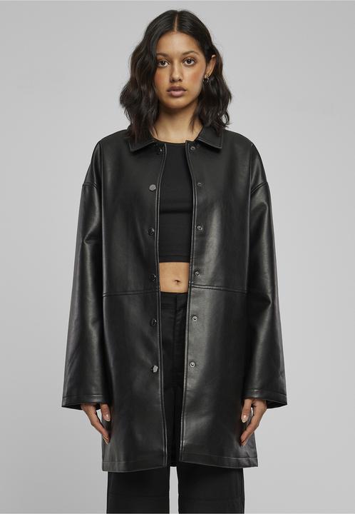 Produktbild Urban Classics Ladies Faux Leather Coat