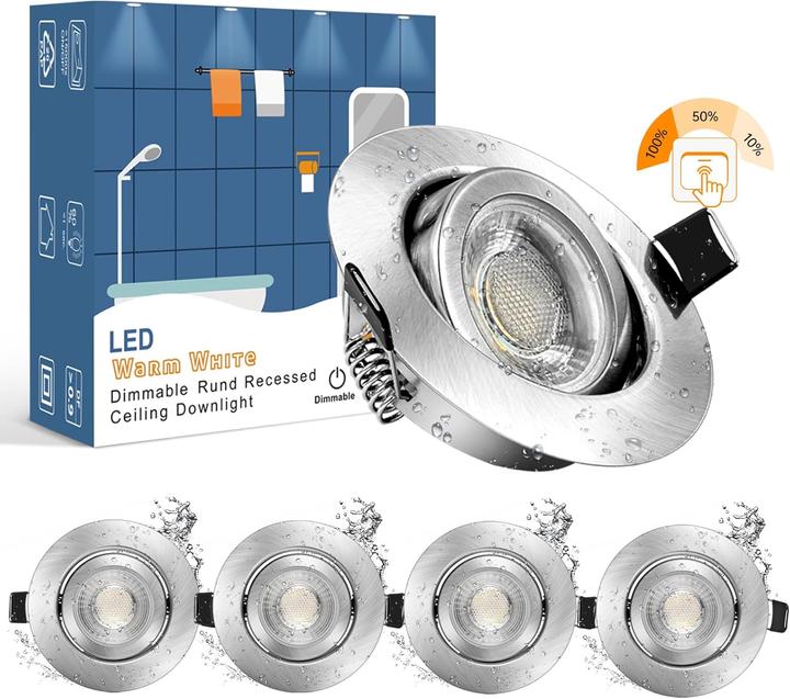 Immagine prodotto Wowatt 5er-Set LED-Einbaustrahler (700 lm)