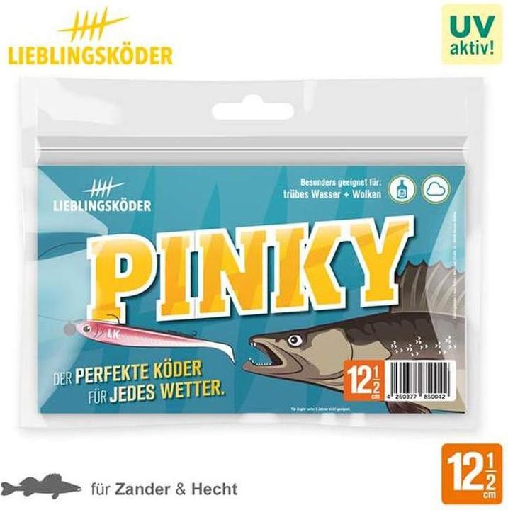 Immagine prodotto Lieblingsköder Pinky (acqua torbida, nuvole) (15 cm)