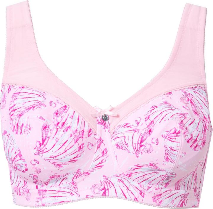 Produktbild Ulla Popken Entlastungs-BH, bügellos, Muscheln, Cup C - F (105 C)