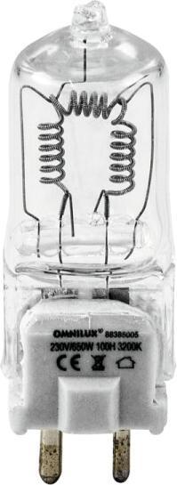 Actual product image Omnilux Halogen light effect illuminant (650 W, GY9.5)