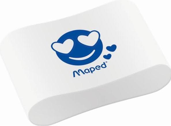 Image du produit Maped Gomme plastique Essentials Soft, blanc, présentoir