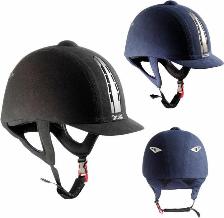 Produktbild Tattini reithelm mit mikrofaser überzogen pro (59 cm)