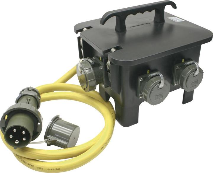 Mennekes Distributore a sei vie versione THW 230 V/400 V, 63 A (CEE)