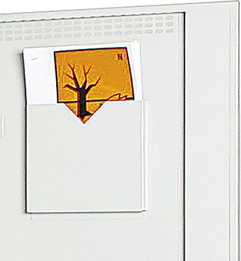Produktbild kaiserkraft Umweltschrank, Türen gelocht (100 cm, 180 cm)