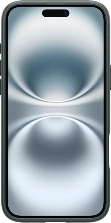 Actual product image Spigen Liquid Air iPhone 16 zielony/abyss green ACS08196 (Apple iPhone 16)