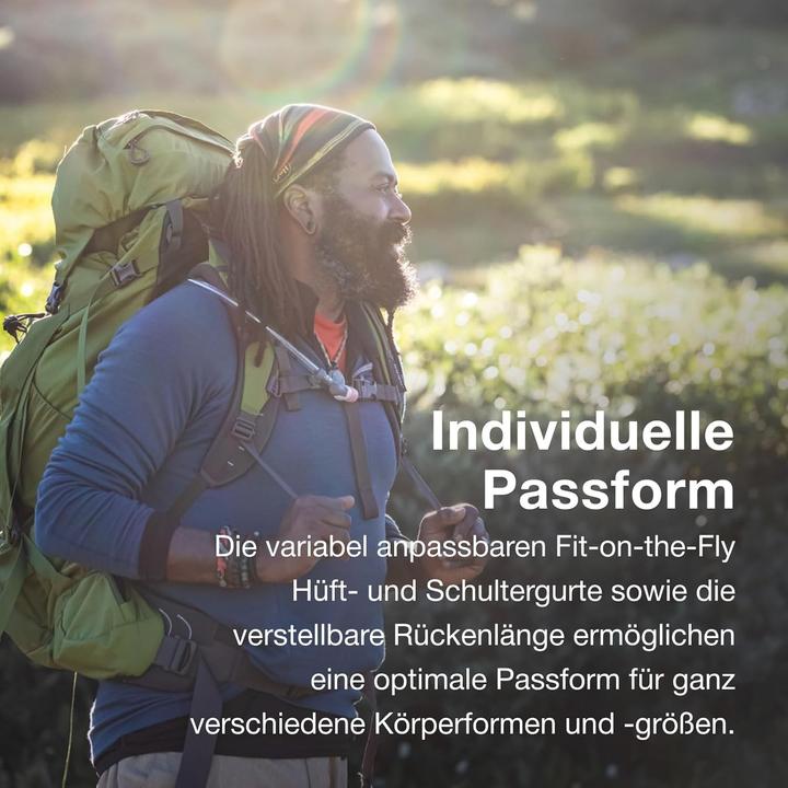 Actual product image Osprey Aether 55 Trekkingrucksack L-XL 83 cm (55 l)