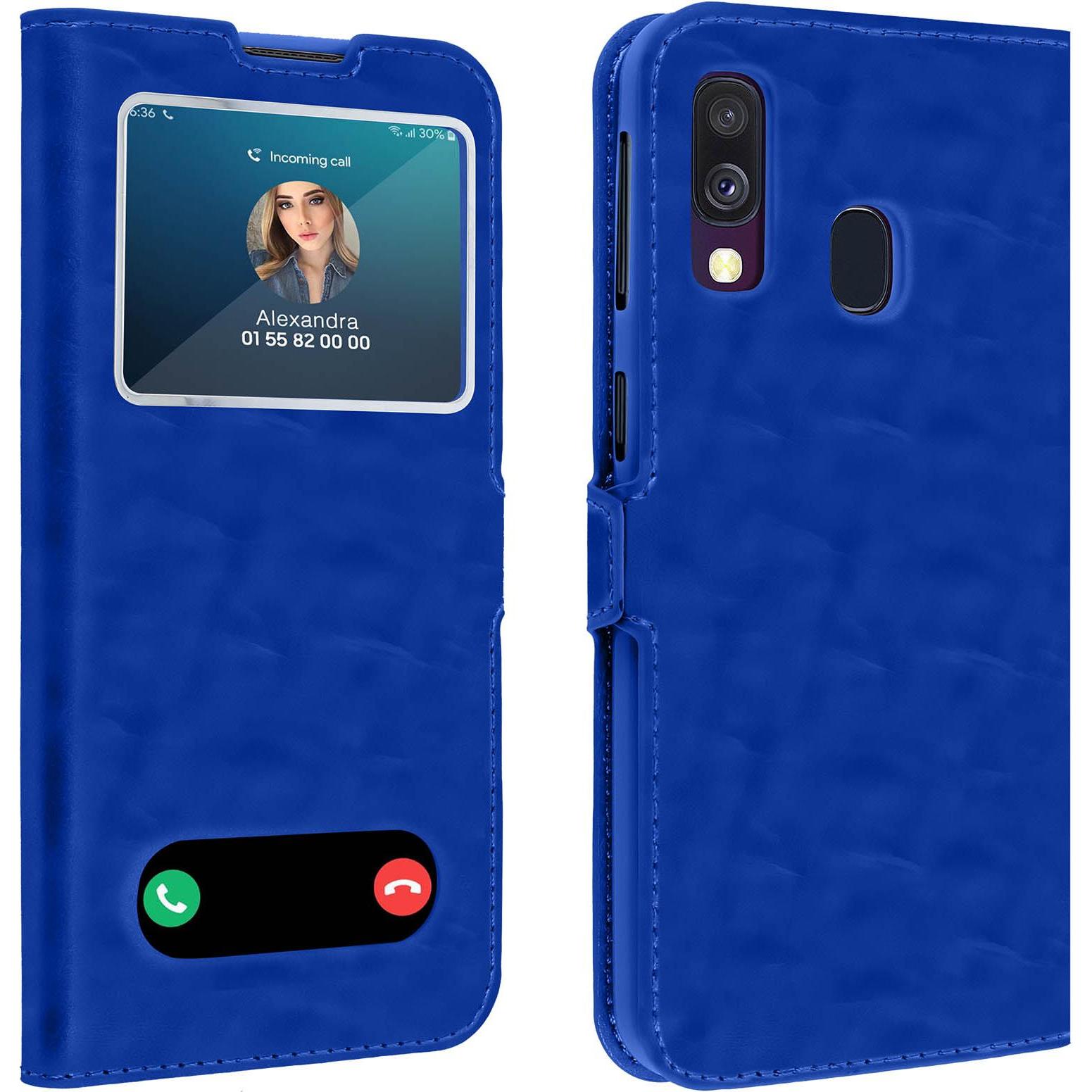Avizar Towind Series (Samsung Galaxy A40), Smartphone Hülle, Blau