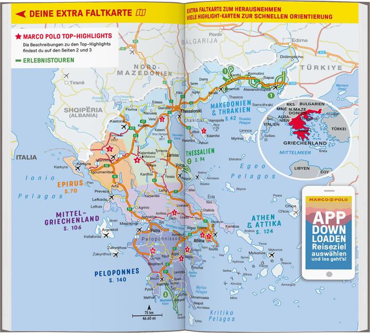 Produktbild Reiseführer Griechenland Festland (Deutsch, Klaus Bötig, 2024)