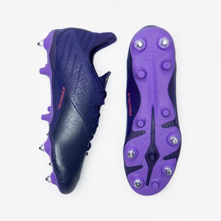 Immagine prodotto Kipsta Damen/Herren Fussball Stollenschuhe SG - VIRALTO I violett/blau (47)