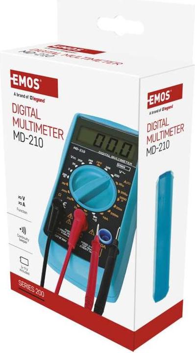 Produktbild Emos Multimeter MD-210 (Hand-Multimeter)