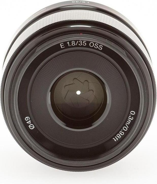 Actual product image Sony E 35mm f/1.8 OSS (Sony E, APS-C / DX)