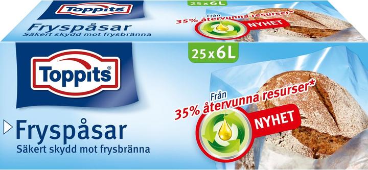 Immagine prodotto Toppits Gefrierbeutel 6L 25 Stück (Achtung 9 Stück DFP) (25 x)