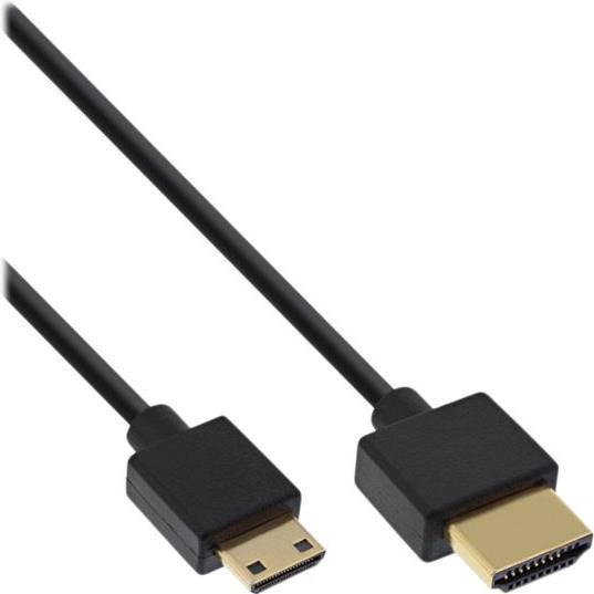 Produktbild InLine HDMI (Typ A) — mini HDMI (Typ C) (0.50 m, HDMI, 2.0)