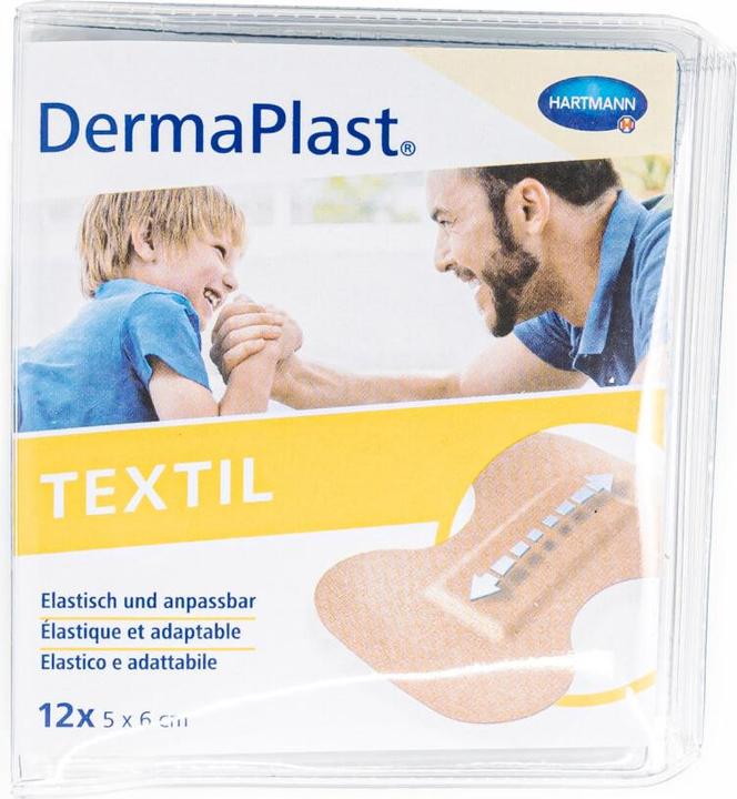 Produktbild DermaPlast Textil Pflaster (12 x)