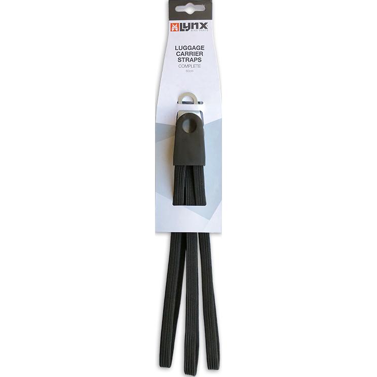 LYNX, Spanngurt + Ladungssicherung, Gepäckträger-Spanngurt Basic 26/28 Zoll 440951 schwarz