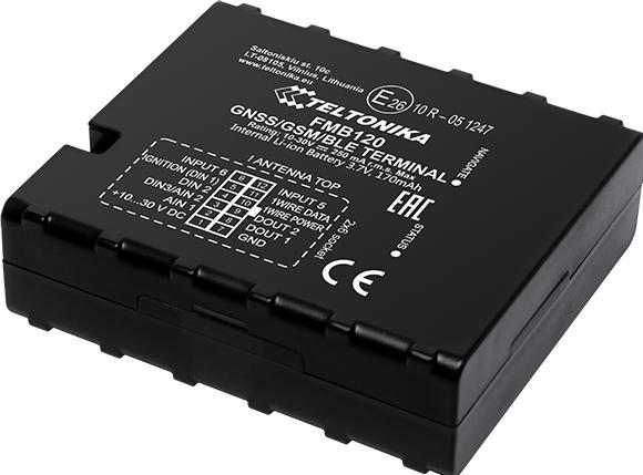 Actual product image Teltonika FMB120 GNSS/GSM/Bluetooth Tracker with Internal GNSS/GSM Antenna & Battery Fleet Management