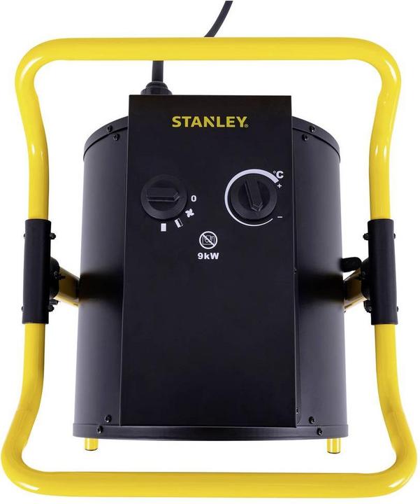 Productafbeelding Stanley SXJH119000E Ventilatorkachel 9000W 90 m² Zwart/Geel (SXJH119000E)