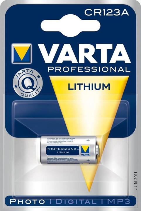Image du produit Varta Photo Lithium (1 pcs, CR123A, 1480 mAh)