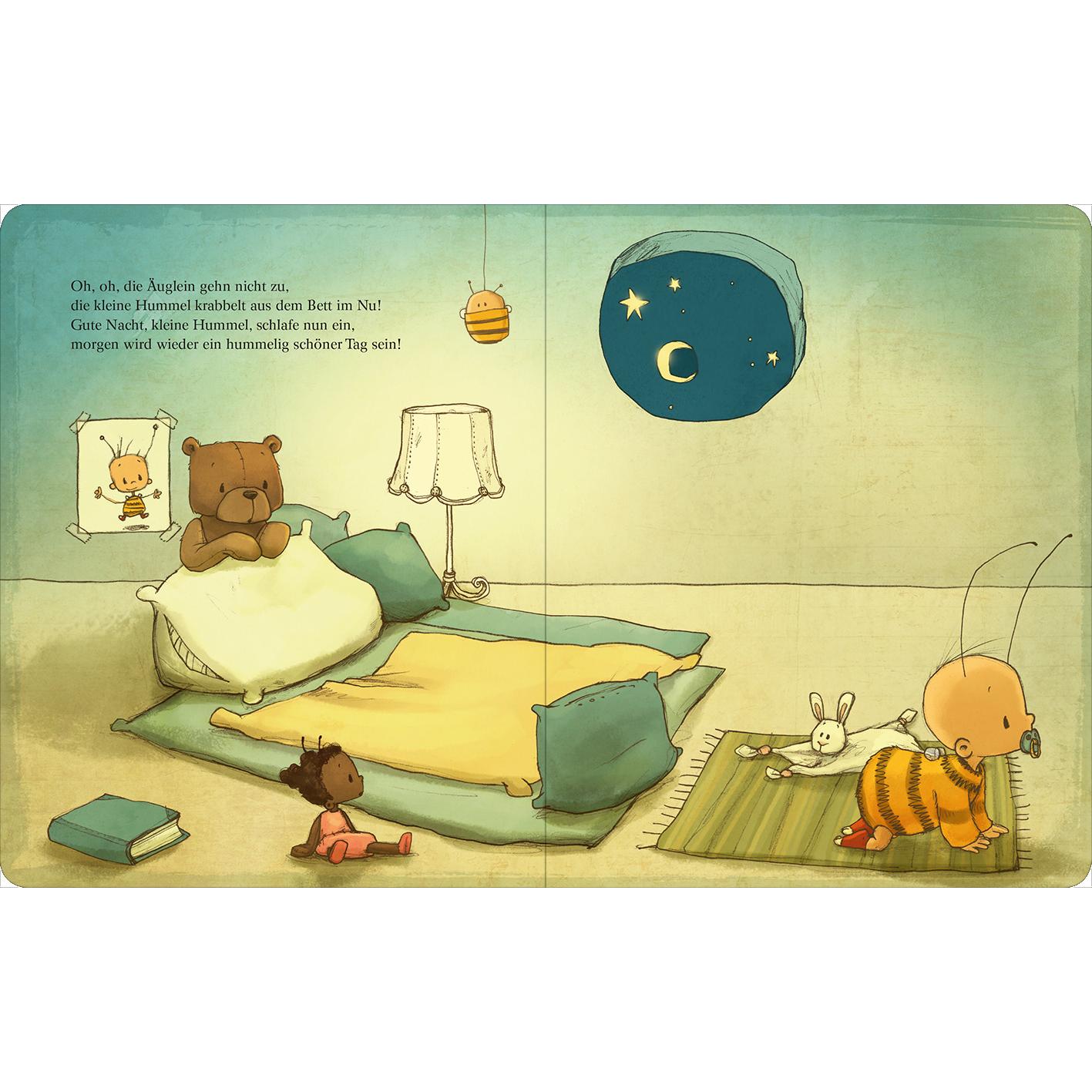 Thumbnail - Ars Edition, Babybücher, Die Baby Hummel Bommel - Gute Nacht (Deutsch)