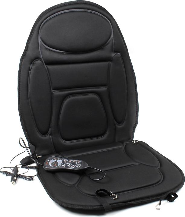 Produktbild Wiltec Massageauflage Auto Wärmefunktion 5 Motoren Massagematte Betrieb mit 12V (Gartenmaschinen Aufsatz)