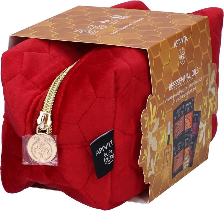 Actual product image Apivita Promo Kit For Hydration - Includes Facial Oil, Express Beauty Masks With Royal Jelly And Hon (Facial care set)