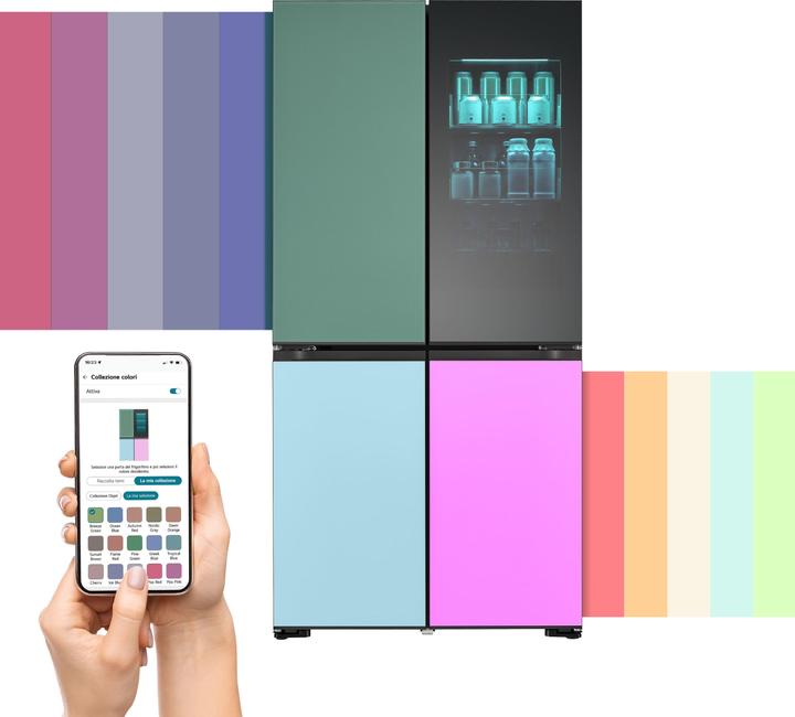 Image du produit LG Refrigerator Sbs Gmv960nnme Mood Up (617 l)