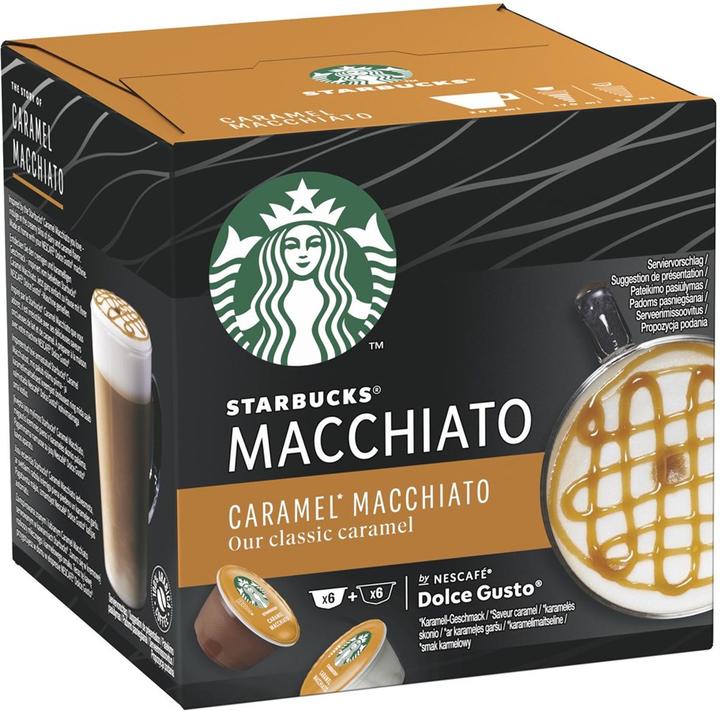 Image du produit Starbucks Caramel Macchiato by Nescafé Dolce Gusto (6 x Port.)