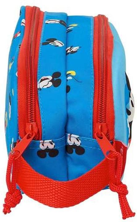 Actual product image Mickey Mouse Club House Zweifaches Mehrzweck-Etui Mickey Mouse Clubhouse Blau 21 x 8 x 6 cm 3D
