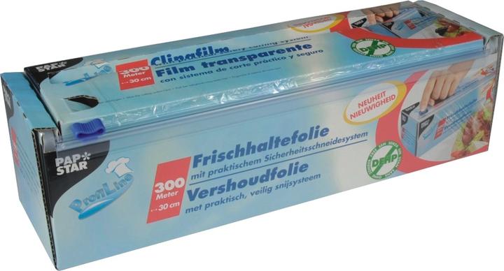 Actual product image Papstar Cling film 30 cmx300 m (WxL) 7,5µm PVC (1 x)