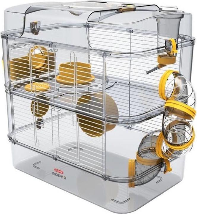 Zolux Cage RODY3 DUO, yellow