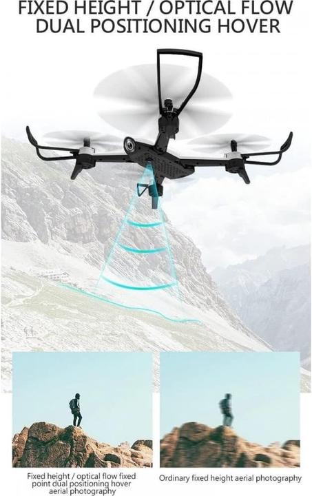 Immagine prodotto Luxwallet SG-ProX - Drone con videocamera per principianti e bambini - 4K WiFi - Funzionalità di volo -
