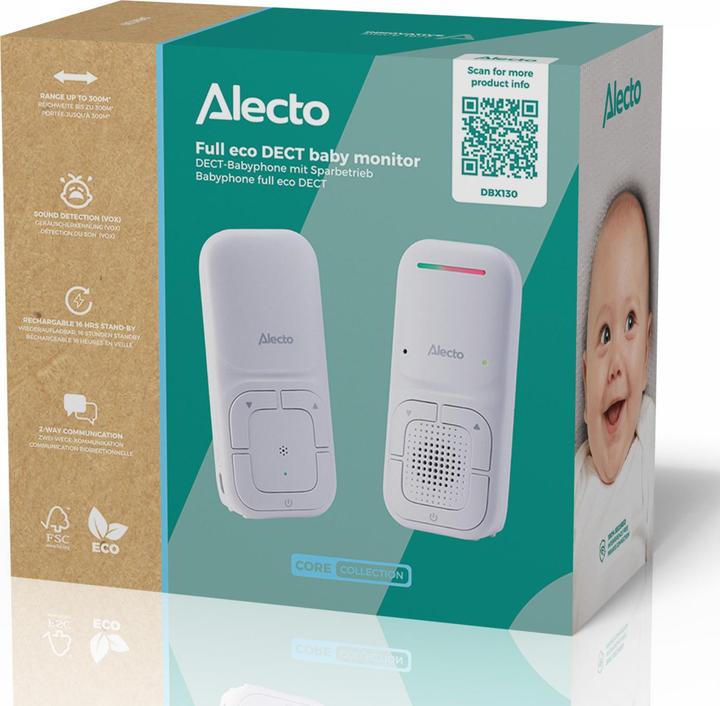 Image du produit Alecto Babyphone DBX130 (300 m)