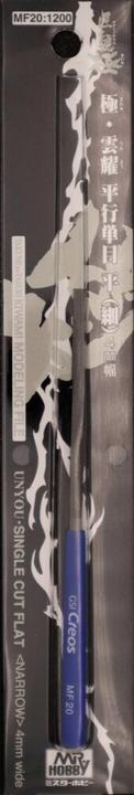 Productafbeelding Mr.Hobby Mr Hobby - Gunze Takumi No Yasuri KIWAMI UNYOU ENKEL GEKNipt MODEL FLAT <smal> 4 mm breed