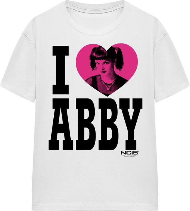 Actual product image Ncis Unisex Adult I Heart Abby T-Shirt (S)