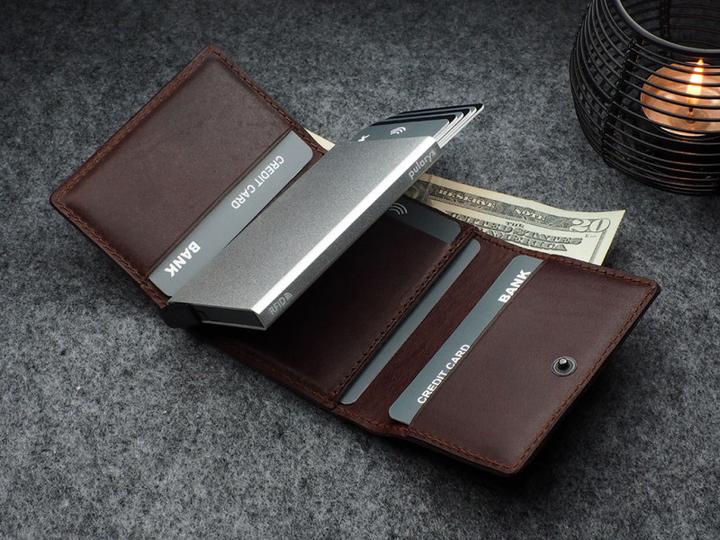 Actual product image Pularys Wallet BOSTO credit card holder