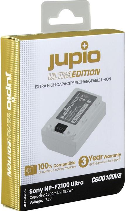 Produktbild Jupio NP-FZ100 Ultra 2600mAh (18.7WH) (CSO0100V2) (Kamera Akku)