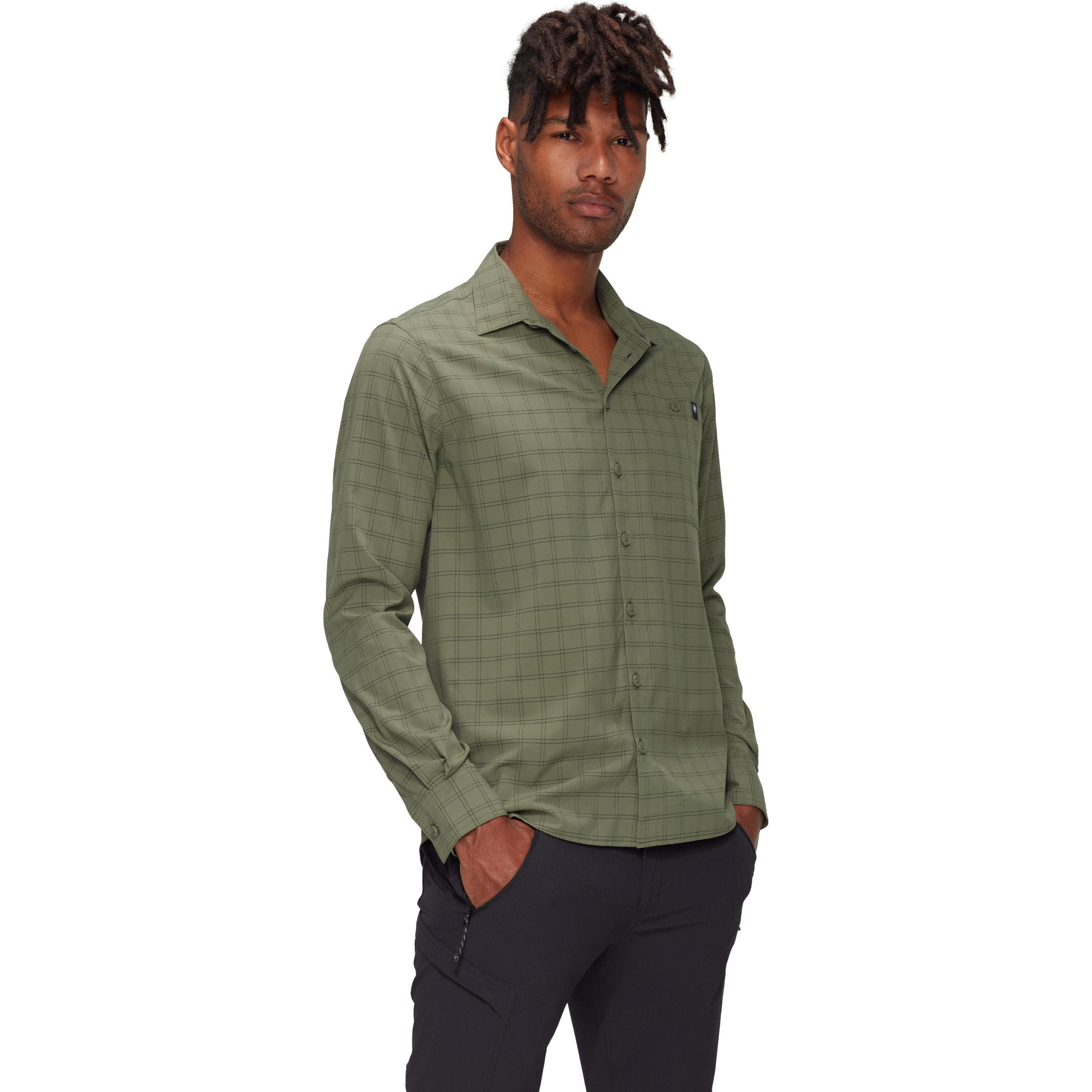 Thumbnail - Mammut, Herren, Hemd, Lenni Longsleeve Shirt Men, Grün, (XXL)