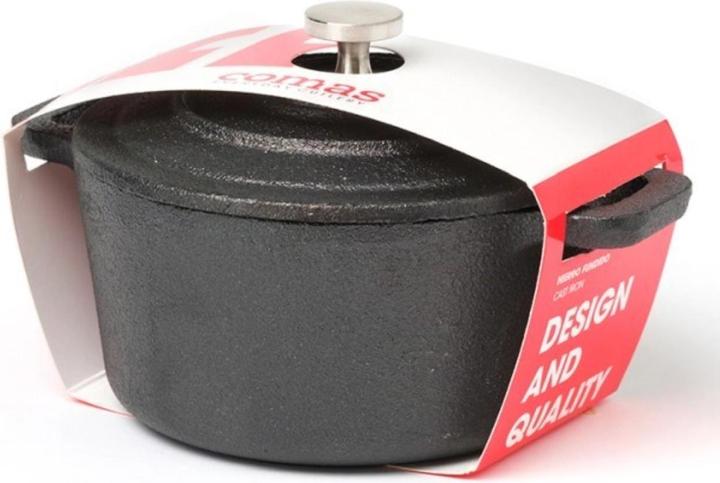 Actual product image Comas Tradicion Mini Serving Casserole (Casserole + stew pot, Cast iron, 14 x 11 cm)