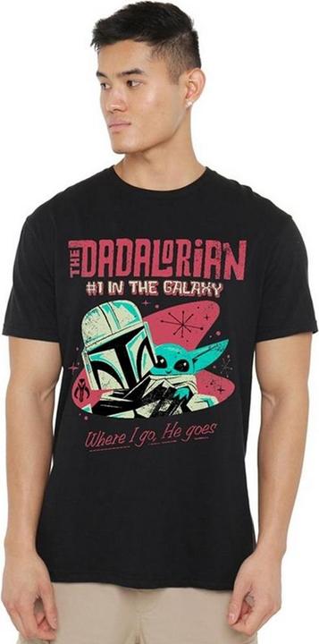 Produktbild Star Wars #1 Dadalorian Where I Go TShirt (S)