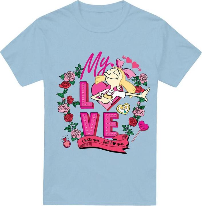 Produktbild Hey Arnold! I Hate You But Love You TShirt Valentinstag (S)