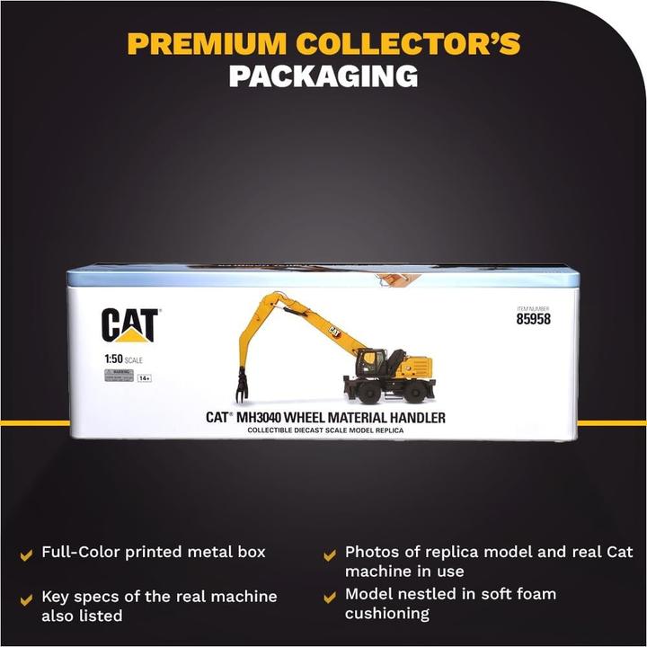 Image du produit Diecast Masters Cat MH3040 Material Handler - 1:50 - - High Line Series