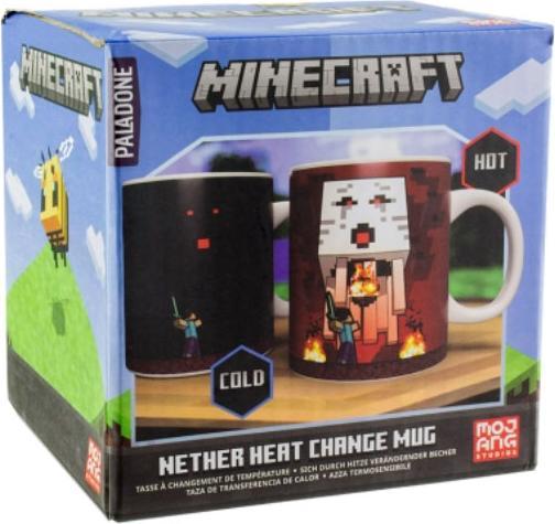 Actual product image Paladone Products Minecraft Nether Heat Change Mug (300 ml, 1 x)