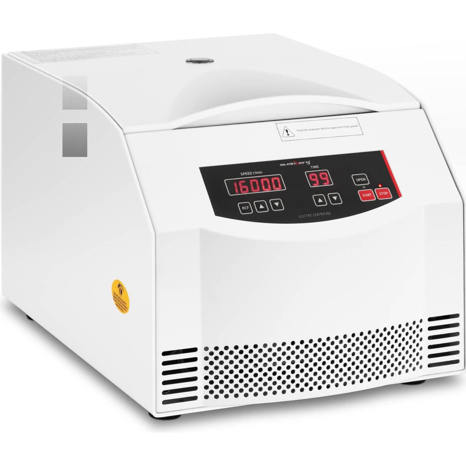 Steinberg, Laborbedarf, Elektrische Tischzentrifuge Laborzentrifuge 500 W 6 x 100 ml RZB 20.600 g